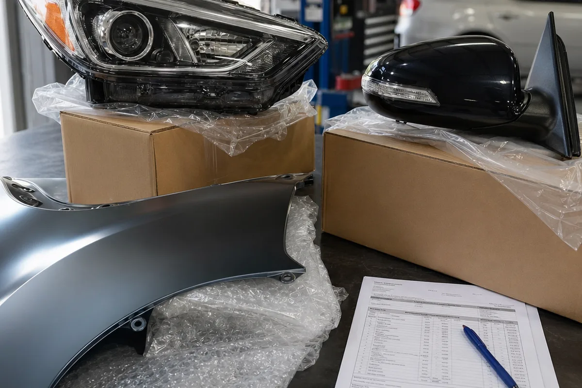 Oryginalne części z OC sprawcy - Twoje prawa i obrona